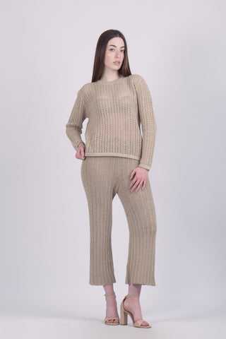 Juya Alpaca Sweater — lightweight alpaca knit inspired by air, handmade in Bolivia.