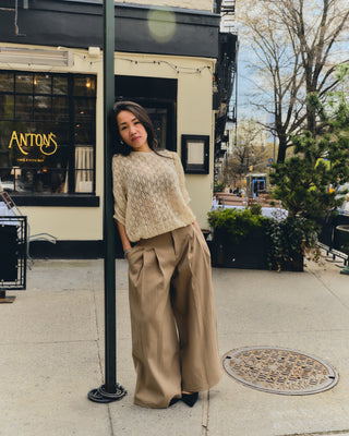 Catita Alpaca Short Sleeves Sweater