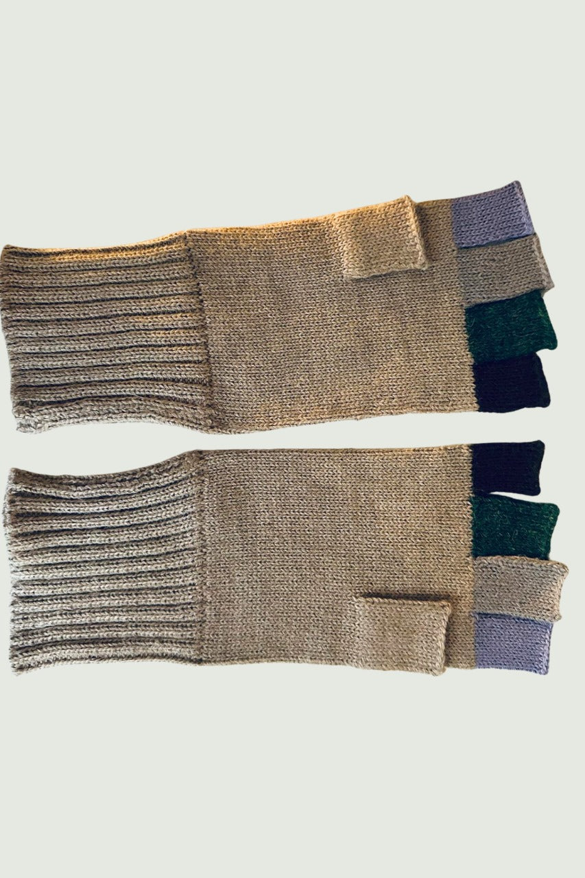 Happy Fingerless Gloves YANAWARA ETHICAL SHOP