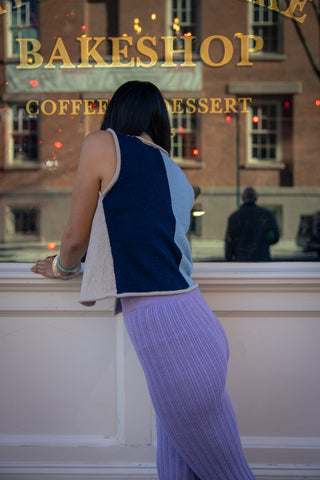 Pankara Alpaca Poncho — handwoven alpaca poncho with soft drape and timeless silhouette, artisan-made in Bolivia.