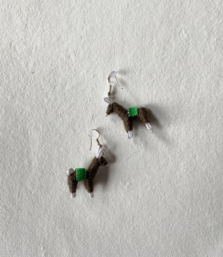 Alpaca earrings