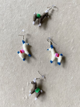 alpaca earrings